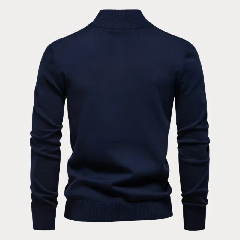 Pull col roulé homme – Pull en laine doux et chaud pour hiver élégant