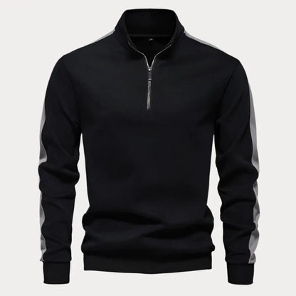 Pull zippé homme – Sweat à col zippé confortable et élégant pour toutes occasions