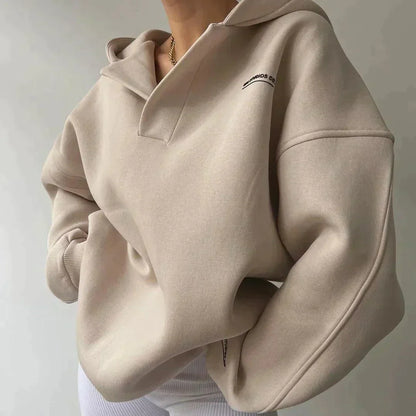 Pull grande taille femme – Pull à col en V élégant en tricot doux et confortable