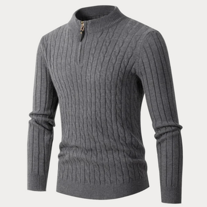 Pull en tricot homme – Pull décontracté en laine doux et confortable