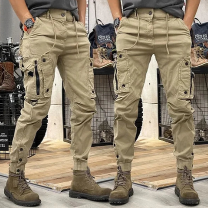 Pantalons cargo homme – Pantalon pratique en coton, coupe décontractée et tendance