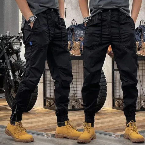 Pantalons cargo homme – Pantalon pratique en coton, coupe décontractée et tendance