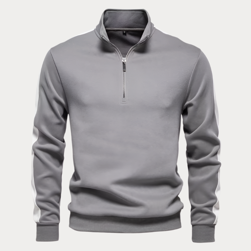 Pull zippé homme – Sweat à col zippé confortable et élégant pour toutes occasions