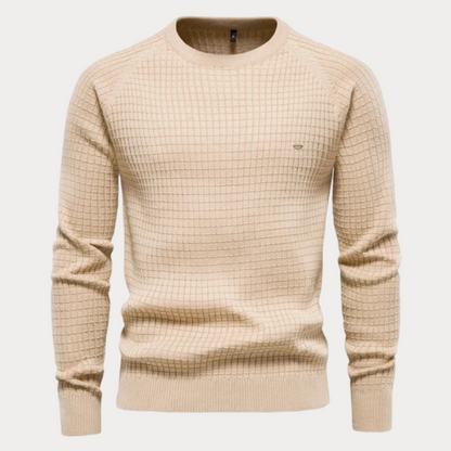 Pull en tricot homme – Pull léger et confortable pour hiver élégant