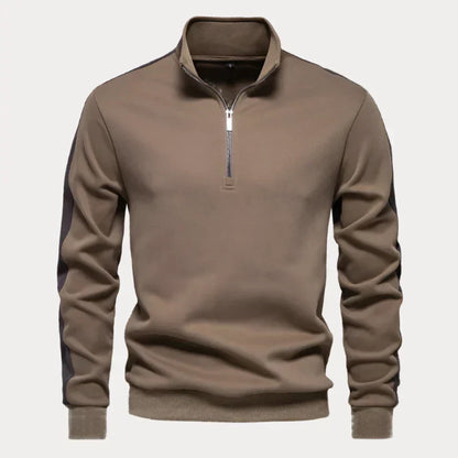 Pull zippé homme – Sweat à col zippé confortable et élégant pour toutes occasions