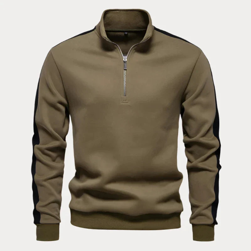 Pull zippé homme – Sweat à col zippé confortable et élégant pour toutes occasions