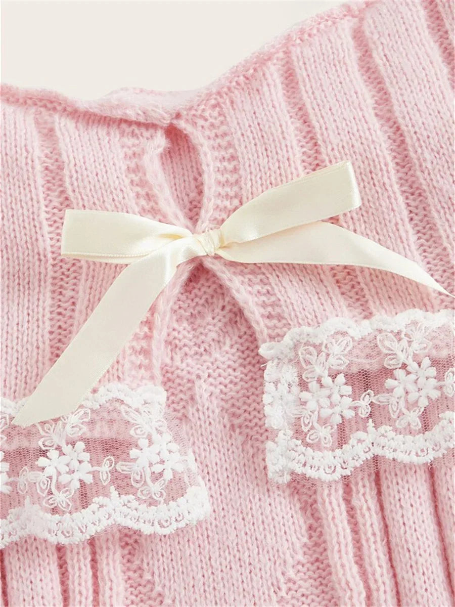 Pull sans épaules femme – Pull en dentelle élégant et sexy pour soirée