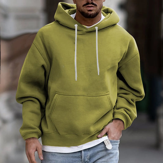 Hoodie homme avec cordon de serrage – Sweat à capuche confortable et stylé