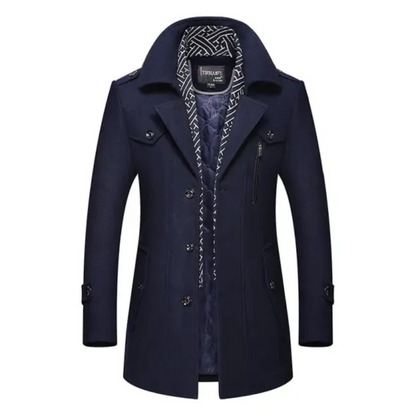 Trench-coat homme – Manteau élégant avec col châle pour toutes occasions