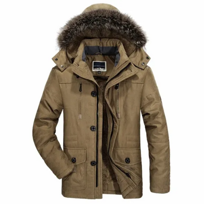 Parka d'hiver homme – Veste chaude avec poches avant et coupe moderne