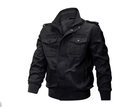 Veste cargo homme – Veste légère avec poches multiples pour look décontracté