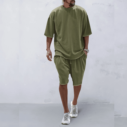 **Vêtements de streetwear homme – Ensemble décontracté tendance et confortable**