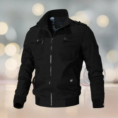 Veste homme col montant – Veste avec poches pratiques et design moderne