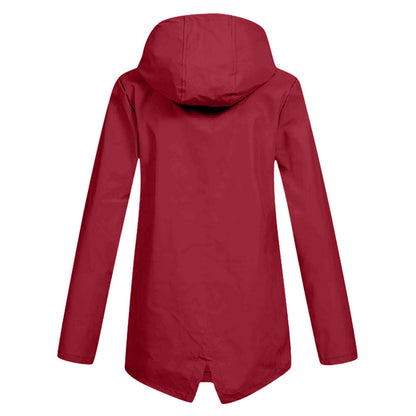 Veste coupe-vent femme – Veste légère avec capuche idéale pour extérieur