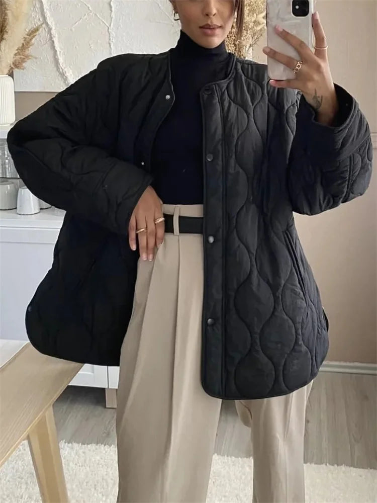 Veste matelassée femme – Manteau chaud et léger pour hiver élégant et confortable