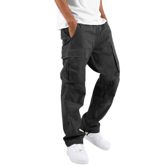 Pantalons cargo homme – Pantalon confortable en coton avec poches pratiques