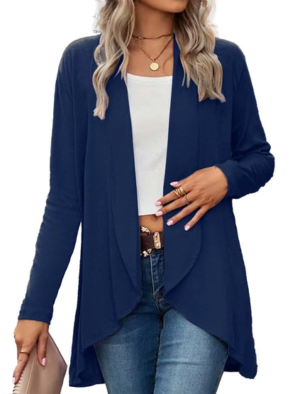 Cardigan décontracté femme – Pull léger en tricot doux et confortable pour l'été