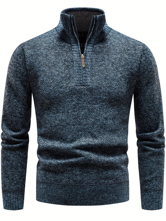 Pull col roulé homme – Pull en laine doux et chaud pour hiver élégant