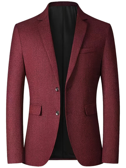 Blazer semi-formel homme – Veste élégante en tissu léger pour occasions spéciales