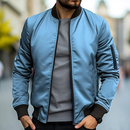 Veste bomber homme tendance – Veste légère et stylée pour look décontracté