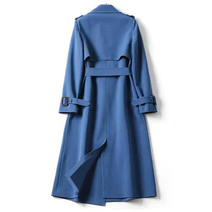 Trench-coat femme – Manteau élégant en tissu léger pour automne-hiver