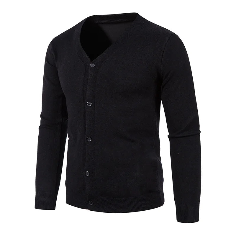 Veste en tricot homme – Pull élégant avec boutons pour look décontracté