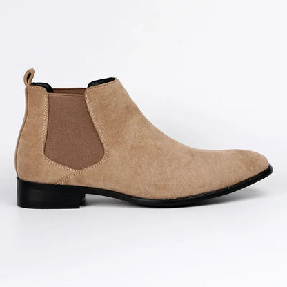 Bottines Chelsea homme – Chaussures décontractées en cuir pour style urbain