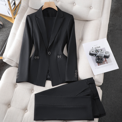 Blazer classique femme – Veste élégante en tissu léger pour bureau et soirée