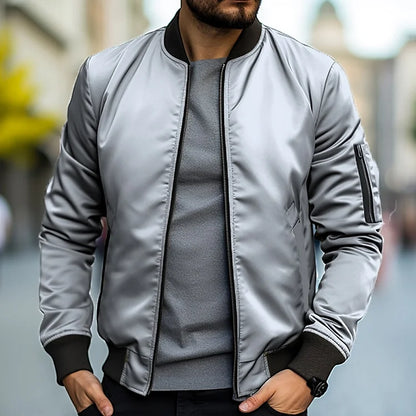 Veste bomber homme tendance – Veste légère et stylée pour look décontracté