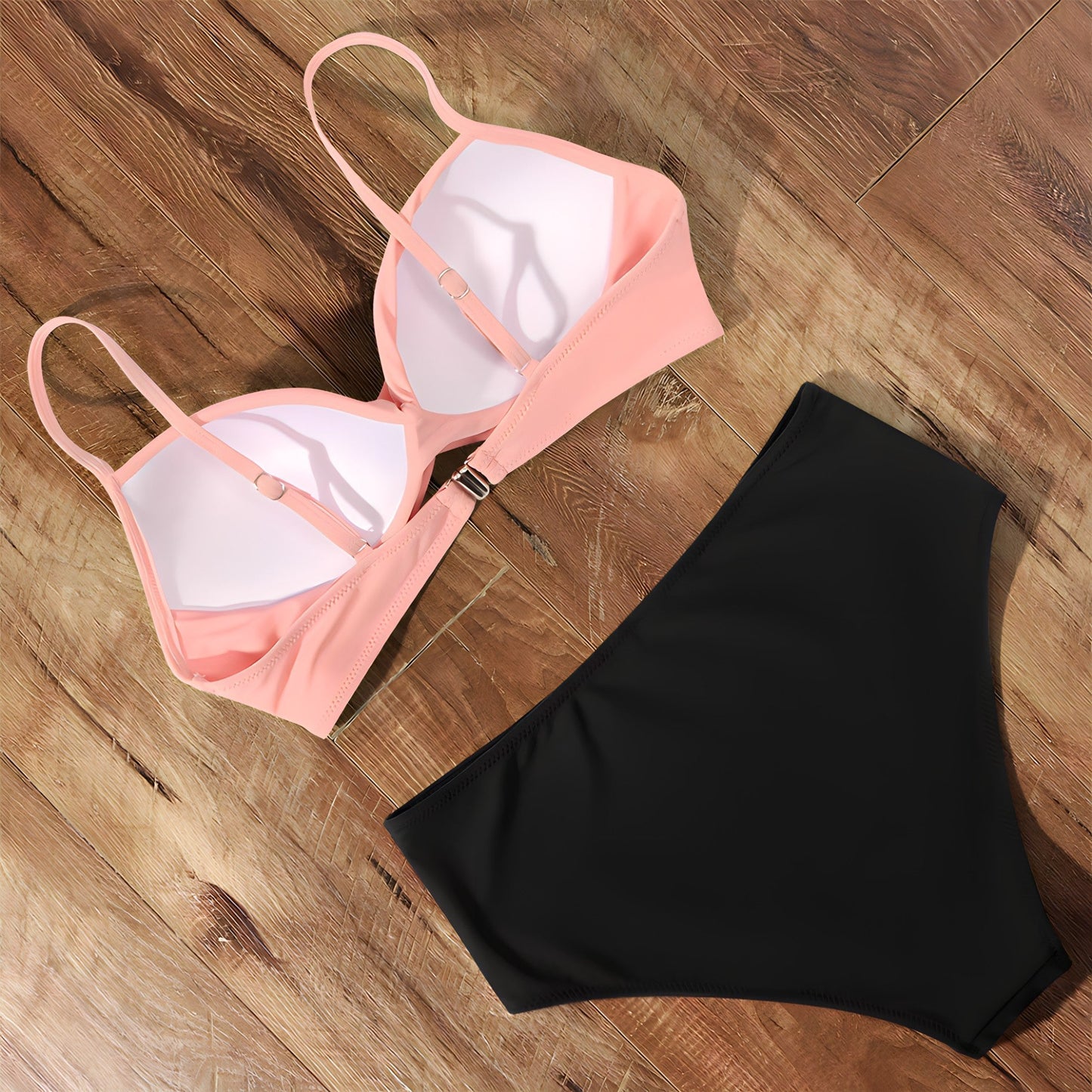 Bikini femme – Ensemble de maillot de bain élégant à motifs tendance et confortable