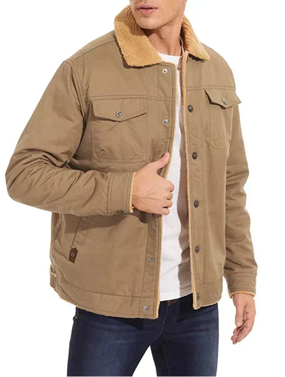 Veste bomber homme – Veste légère avec doublure chaude et style décontracté