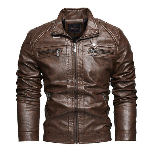 Veste vintage homme – Veste avec poches zippées et style rétro chic