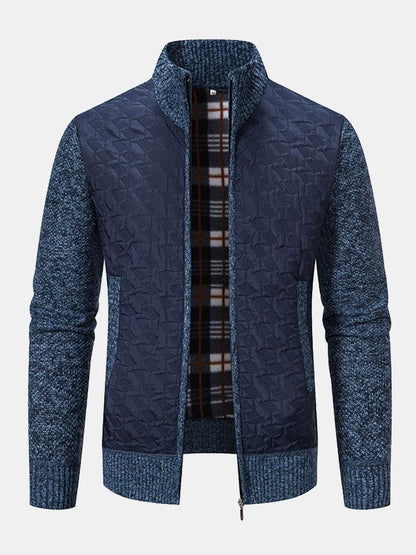 Pull en tricot homme – Pull à motifs tendance en laine pour hiver et casual