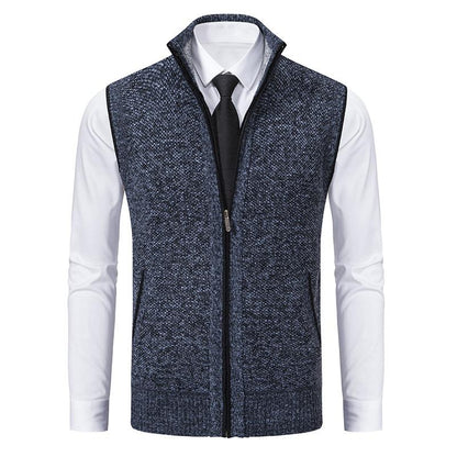 Gilet élégant homme – Gilet chic en laine pour occasions habillées et casual