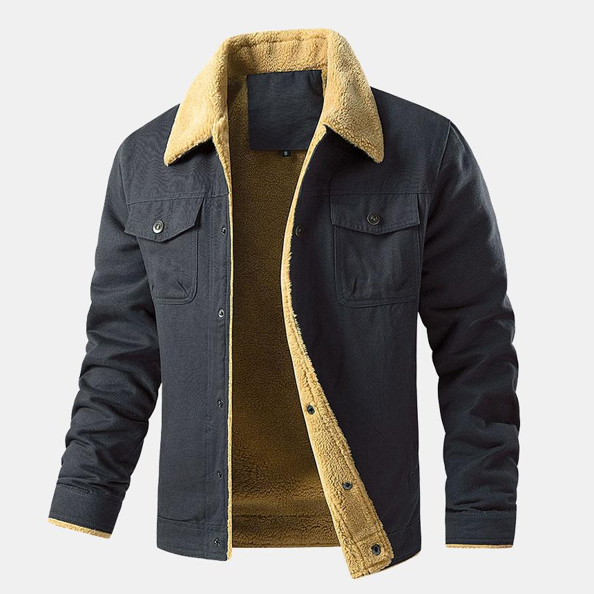 Veste stylée homme – Veste élégante en coton pour toutes occasions