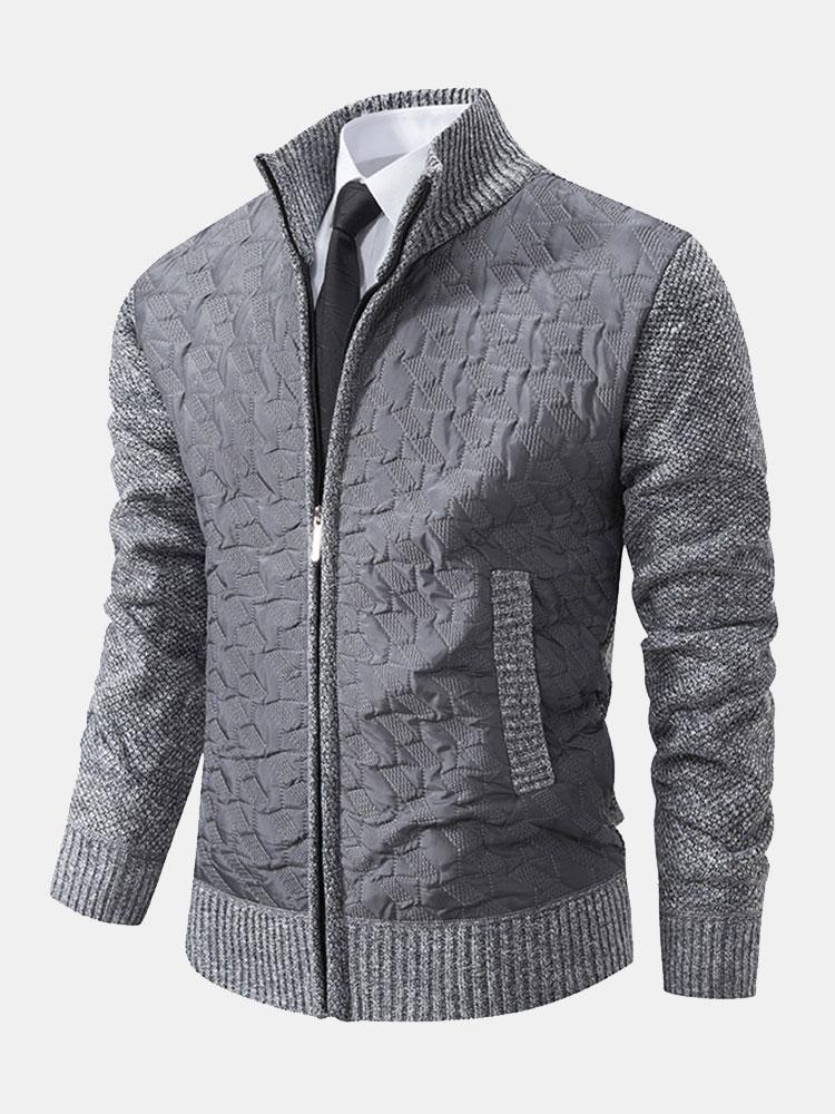 Pull en tricot homme – Pull à motifs tendance en laine pour hiver et casual