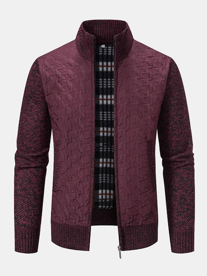 Pull en tricot homme – Pull à motifs tendance en laine pour hiver et casual