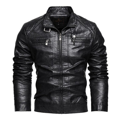 Veste vintage homme – Veste avec poches zippées et style rétro chic