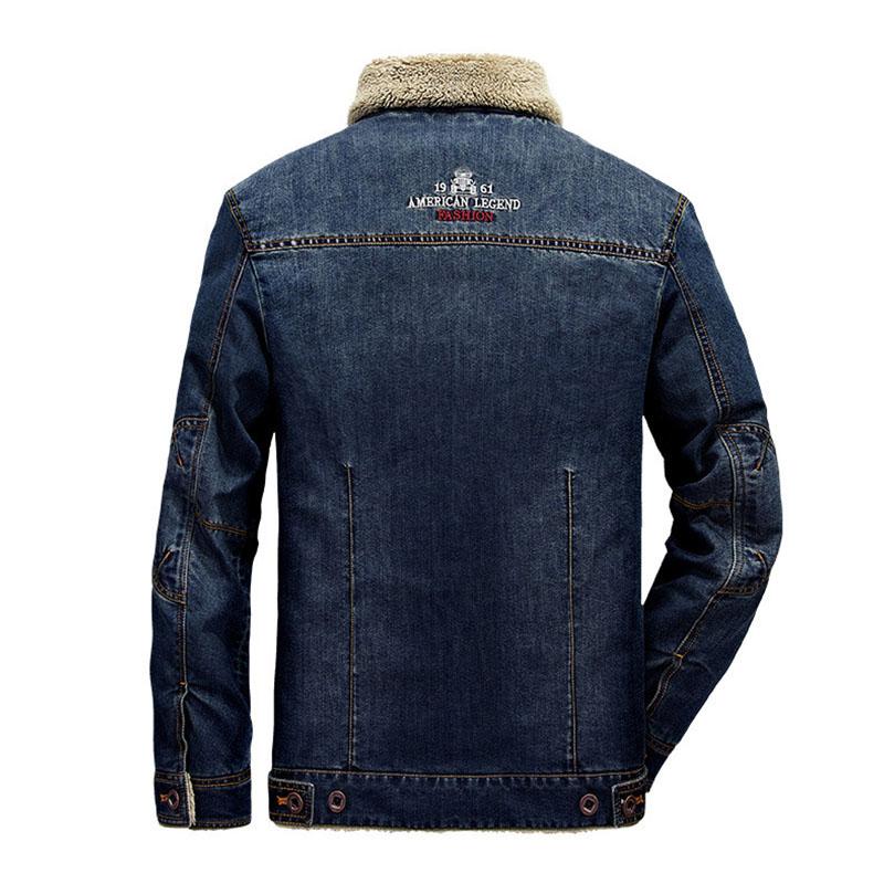 Veste en jean homme – Veste décontractée avec col revers et style tendance