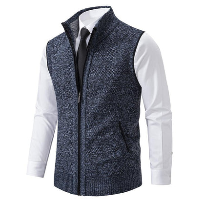 Gilet élégant homme – Gilet chic en laine pour occasions habillées et casual