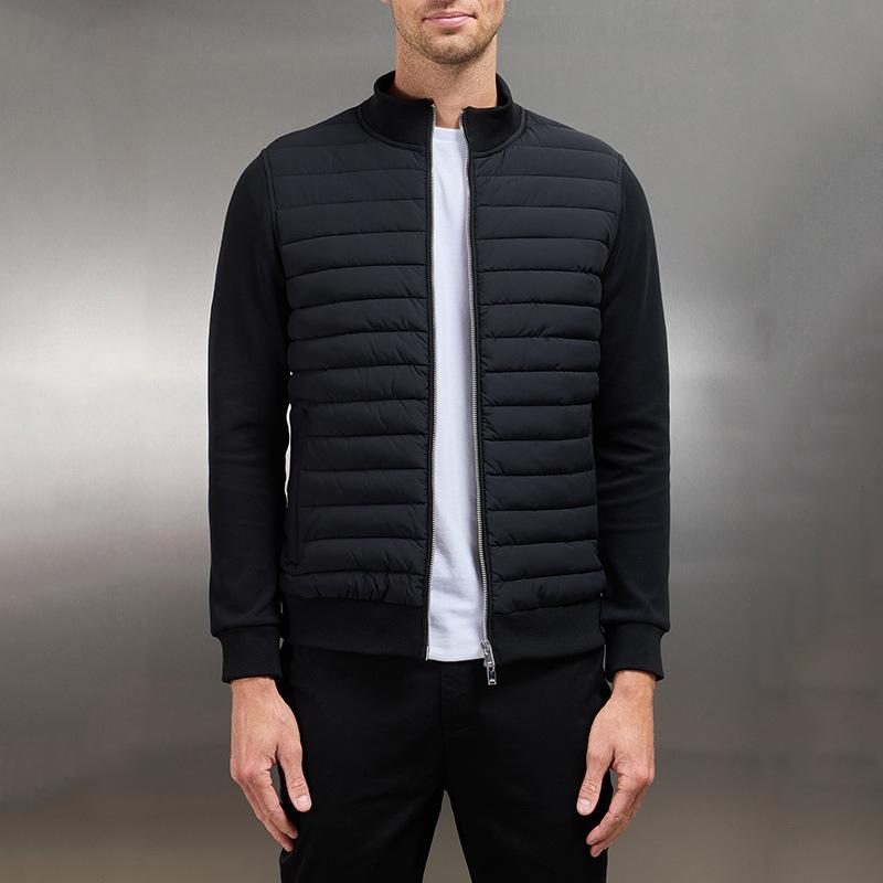 Veste matelassée homme – Veste chaude avec poches latérales et style moderne