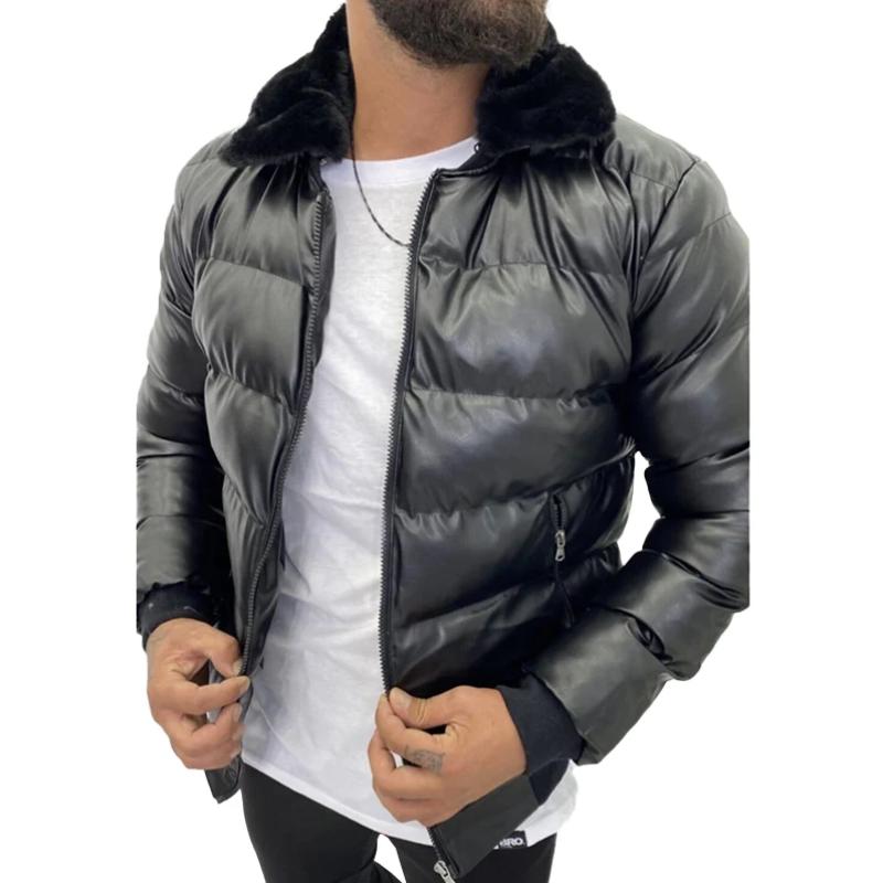 Veste matelassée homme – Veste chaude avec poches zippées et style moderne