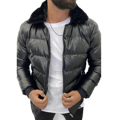 Veste matelassée homme – Veste chaude avec poches zippées et style moderne