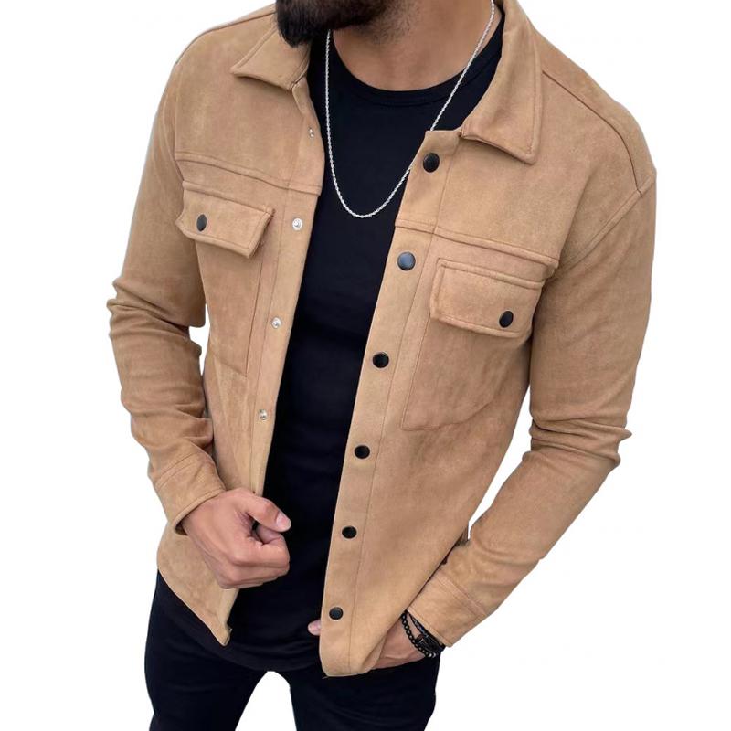 Veste homme élégante – Veste avec boutons et poches poitrine pour look chic