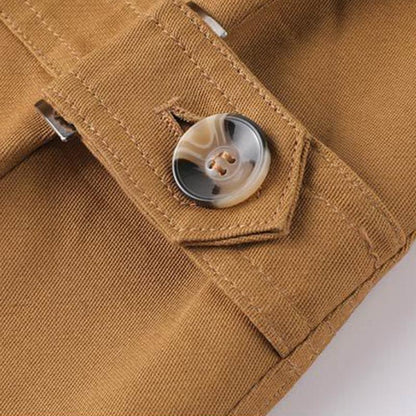 Veste à capuche homme – Veste casual avec patte de boutonnage et confort