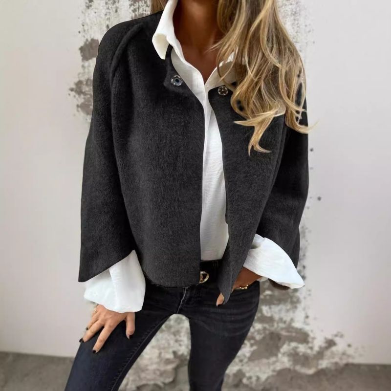 Veste en tricot femme – Pull à manches chauve-souris tendance et confortable