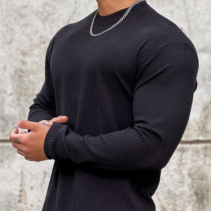 Pull confortable homme – Sweat en coton doux, coupe décontractée pour l'hiver