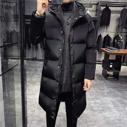 Veste d'hiver homme – Parka chaude à capuche imperméable et stylée