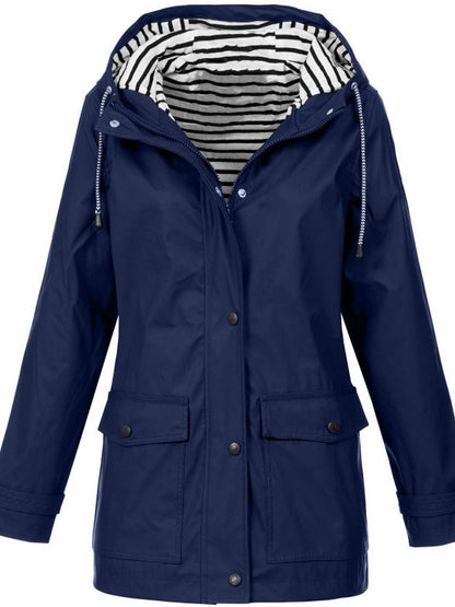 Veste imperméable femme – Veste coupe-vent légère et élégante pour outdoor